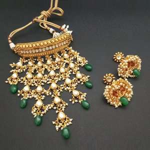 ชุดสร้อยคอทองแดง FBB0015B สร้างสรรค์จริง, โฆษณาหิน Choker ชุดเครื่องประดับที่ดี - Product Image 1