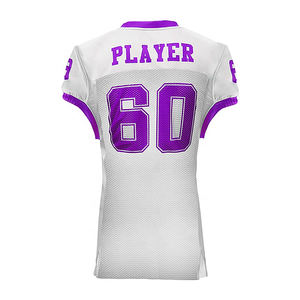 Uniforme de football américain pour jeunes Nouveau style à manches courtes Respirant et sain Ensemble de prix avantageux - Product Image 2