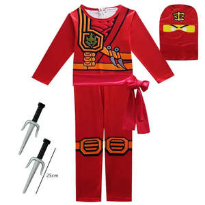 Conjunto de Disfraz de Halloween de Ninjago para Niños con Personajes de Animales, Incluye Vestido, Pantalones y Top - Product Image 5