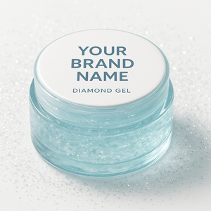 Venta al por mayor Gel de diamante para la piel de la cara que ilumina la crema hidratante con polvo de diamante Natural | Cuidado de la piel de etiqueta privada OEM ODM - Product Image 1