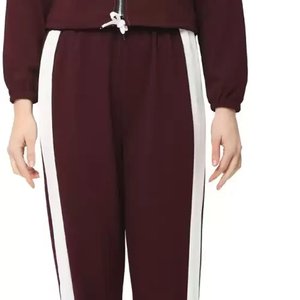 Survêtements zippés courts personnalisés pour femmes Survêtement en matériau respirant anti-rides prix bon marché Survêtement pour femmes - Product Image 5