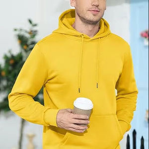 Jersey para hombre, sudaderas con capucha de lana pesada, cremallera completa, sudadera con forro de Sherpa grueso, abrigo cálido de lana, sudaderas con capucha - Product Image 1