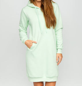 Haute qualité 100% coton coupe ample blanc poids lourd femmes sweats à capuche hiver tenue décontracté surdimensionné hip hop sweat à capuche - Product Image 1