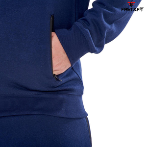 ชุดวอร์มสีพื้นสไตล์ใหม่สำหรับใส่ออกกำลังกายสีล้วนแบบออกแบบได้ตามต้องการ - Product Image 6