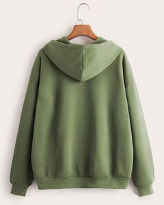 Wholesales Custom Logo Blank 100% Cotton Men's hoodies Custom DTF printed logo solid colour breathable Streetwear men's Hoodies - Product Image 2