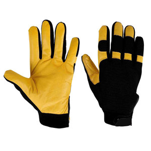 2022 gants mécaniques de protection des mains haute performance en cuir d'impact/gants de travail mécaniques en cuir de chèvre - Product Image 5