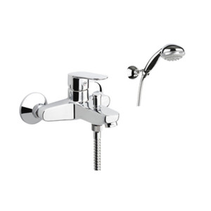 Miscelatore per Vasca Fiore Kevon con Doccetta - Product Image 1