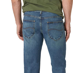 Jeans de Moda para Hombre, Pantalones Vaqueros al por Mayor, Corte Ajustado, Diseño Elástico, Jeans Azules para Hombre - Product Image 6