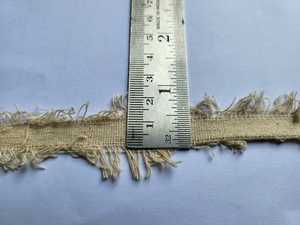 Rubans frisés pelucheux en coton sur mesure fabriqués à partir de tissus en coton recyclé pour les projets d'art et d'artisanat pour la revente - Product Image 4