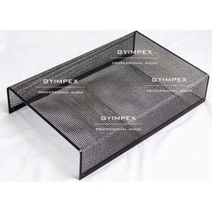 Factory Direct DIY Customizable Model SG704512 700*450*120mm Powder Coated Hexagonal Hole <b>Speaker</b> Grill Sheet Perforated Metal - Product Image 1