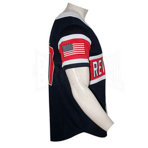 Uniforme de béisbol de poliéster transpirable Uniforme de Béisbol Juvenil Uniforme de béisbol de impresión por sublimación de buena calidad - Product Image 4