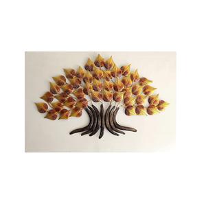 Arte de Pared Decorativo de Metal con Diseño de Árbol Plegable Grande, Decoración de Pared Inspirada en la Naturaleza Hecha a Mano - Product Image 1