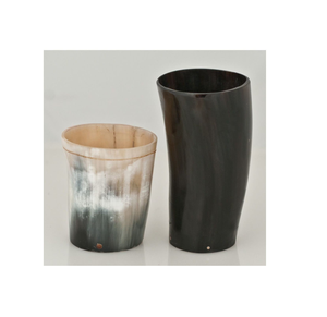 Fabricant et Exportateur de l'Inde Poli Animal Style Shot Corne à Boire Verre Sculpté Buffalo Corne Love Style par tradebit - Product Image 3