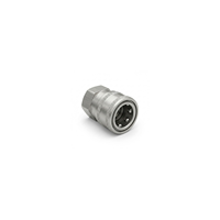 Raccord rapide en acier inoxydable 3/8'' haute durabilité, filetage femelle, compatible Nitto, prise pneumatique. JTSP-38SF
