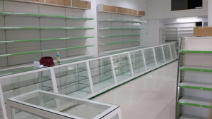 Armoire en verre pour équipement de <span class=keywords><strong>pharmacie</strong></span>, fabricant, usine, direct, magasin médical, étagères - Product Image 6