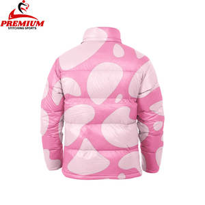 Veste matelassée à sublimation Vêtements d'extérieur matelassés d'hiver personnalisés Manteau matelassé léger pour hommes et femmes - Product Image 2