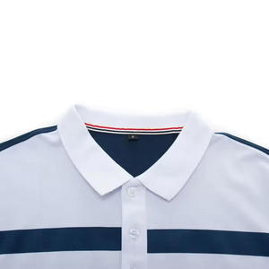 Alta Calidad Algodón poliéster botón básico manga corta Polo camisa para hombres mujeres al por mayor impresión de logotipo personalizado - Product Image 3