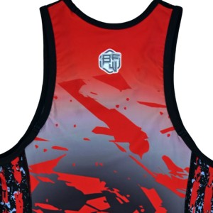 Camisetas de lucha libre para hombres adultos de alta calidad Jiu Jitsu Kimono diseño de sublimación estiramiento frontal lavado secado rápido transpirable - Product Image 6