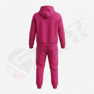 Ensemble de survêtement à capuche 100 % polyester de haute qualité pour homme, idéal pour l'hiver, en polaire imprimée, vente en gros OEM personnalisée, au meilleur prix - Product Image 2