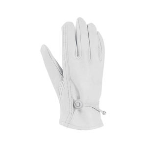 Guantes de piel de oveja auténtica de la mejor calidad, guantes de trabajo suaves de invierno para ciclismo, deportes al aire libre, venta al por mayor, personalizados - Product Image 4