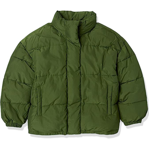 Chaqueta de Invierno Acolchada con Logotipo Bordado en Tela de Estilo Vintage con Patrón de Camuflaje Personalizado, Chaqueta de Plumón para Hombre para Exteriores - Product Image 1