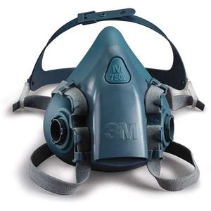 Mascarilla de Media Cara Reutilizable de Entrega Rápida para 7502/37081 (AAD), Material de Silicona, Filtro Reemplazable, Protección Respiratoria - Product Image 3