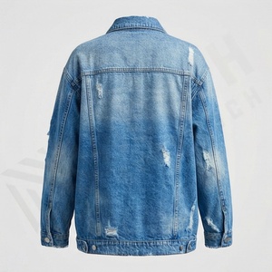 Veste en jean pour femme d'hiver, jean court, manches longues, coton respirant, style décontracté, qualité, tendance, couleur personnalisée - Product Image 2