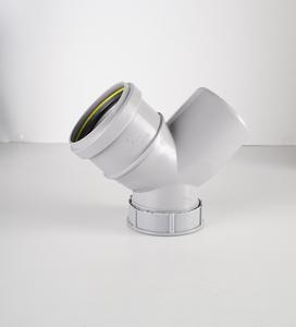 Conector de tubería fuerte curva de puerta no ISI Ringfit de 90MM para instalaciones de plomería confiables y flujo de agua de larga duración - Product Image 3