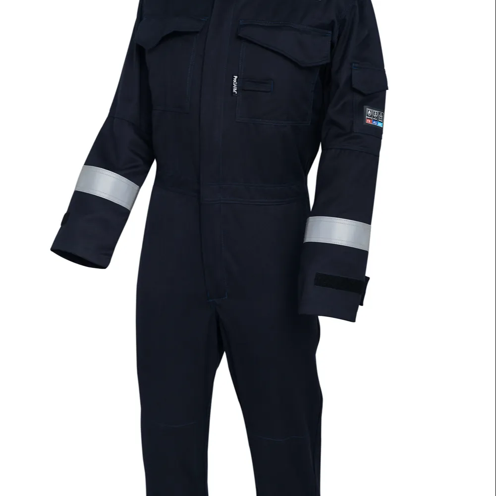 Özel Logo iş giysisi erkek uzun kollu üniforma Unisex çalışma tulum toptan