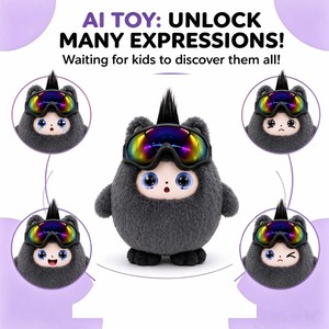 JXLDD-01 Juguete de Peluche Inteligente Ledoudou con Pantalla LCD Emocional, Mascota Electrónica Interactiva, Venta al Por Mayor OEM - Product Image 6