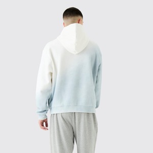 2025 sweat à capuche zippé délavé à l'acide de haute qualité pour hommes conception douce anti-rides décolorée par le soleil pour des vêtements d'hiver décontractés - Product Image 6