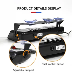 A80 S9 LED 12V Xe Kính Chắn Gió <span class=keywords><strong>Flasher</strong></span> Strobe Ánh Sáng Nguy Hiểm Cảnh Báo Thanh Trong Màu Đỏ Màu Xanh Vàng Điều Kiện Mới Xe <span class=keywords><strong>Flasher</strong></span> - Product Image 6