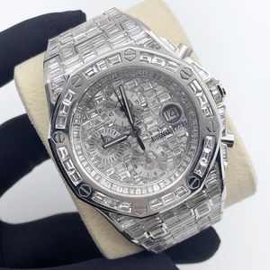 Montre de laboratoire en diamant de qualité supérieure sur la montre glacée en diamant de laboratoire DEF à prix d'usine - Product Image 6