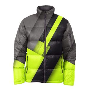 Chaqueta de Plumón Corta de Invierno, Gruesa, Brillante y Cálida, Talla Grande, Estilo Urbano, Clásica con Cierre, Chaqueta Acolchada para Hombre - Product Image 1