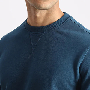 Sweat-shirts à col rond pour hommes, vêtements décontractés de couleur unie pour hommes, sweatshirts de haute qualité, meilleures ventes - Product Image 6
