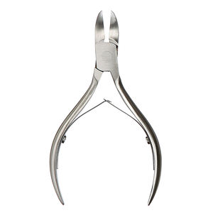 Pinzas para el cuidado de las uñas de los pies Extra puntiagudas de acero inoxidable de primera calidad, herramientas de podólogo de corte de uñas de precisión de la mejor calidad - Product Image 1