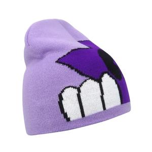 Bonnets d'hiver en tricot avec logo personnalisé OEM Bonnets en tricot chauds et épais de couleur unie Bonnets de qualité supérieure Vêtements décontractés pour hommes - Product Image 4