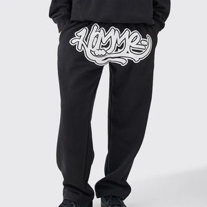 Ensemble de survêtement imprimé Homie, sweat-shirt et pantalon de jogging, polaire d'hiver, streetwear, tenue en coton surdimensionnée pour hommes et femmes, nouvelle mode - Product Image 3