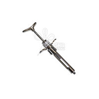 High Quality Manual Brass Dental Syringe CE Certified Class I Ergonomic Grip Accurate Delivery Control Daily Use Clinics