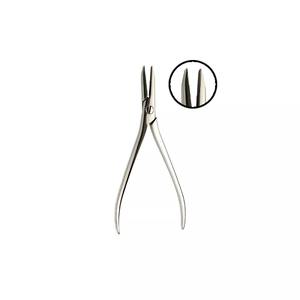 คีมแบนที่มีคุณภาพสูงเครื่องมือผ่าตัดคีมสแตนเลสที่ดีที่มีโลโก้ที่กำหนดเองเครื่องมือผ่าตัด ISO ได้รับการอนุมัติ - Product Image 5