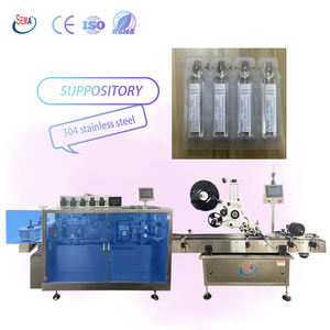 Ampolla de plástico pequeña de dosis única automática, tubo suave, gotas cosméticas para los ojos, tiras <span class=keywords><strong>monodosis</strong></span>, máquina de llenado y sellado - Product Image 1