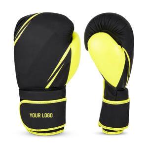 ถุงมือมวยมืออาชีพถุงมือกีฬาออกแบบใหม่ปรับแต่งโลโก้พิเศษมวยถุงมือสำหรับการฝึกอบรมจีนราคาโรงงาน - Product Image 1