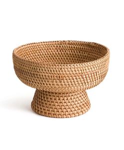 Tazón de ratán ligero para uso diario, almacenamiento de frutas para servir pan, exhibición de comedor y decoración del hogar de granja - Product Image 2