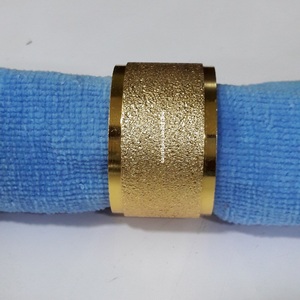 Antique <b>Copper</b> Metal Napkin Rings Stocked Round Shape Napkin Holders for Wedding Party Dining <b>Table</b> Decoration - Product Image 6