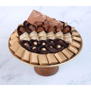 Bol de service à chocolat pour Offre Spéciale, qualité de luxe, fait à la main, en métal et aluminium, présentoir à chocolat de qualité supérieure. - Product Image 4