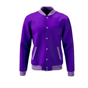 Chaqueta de Moda Nueva, Chaqueta Universitaria de Alta Calidad con Parches de Chenilla Personalizados para Hombre y Mujer, Chaqueta Bomber, Ropa de Béisbol - Product Image 1
