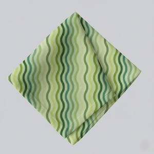 Serviettes en coton rayé tissu réutilisable lavable en machine pour table à manger restaurants et événements - Product Image 2