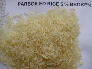 ข้าวเมล็ดยาวข้าวนึ่ง5% แตก25% ขาด50% Broken100 % - Product Image 4