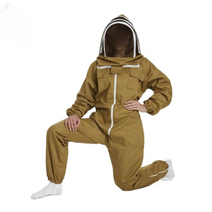 Recién llegado atractivo personalizado 3 capas Unisex ventilado traje de abeja apicultor apicultura ultraligero mono de abeja - Product Image 4