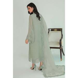 Conjunto de Traje de Chifón Bordado para Mujer SF-234 - Product Image 2